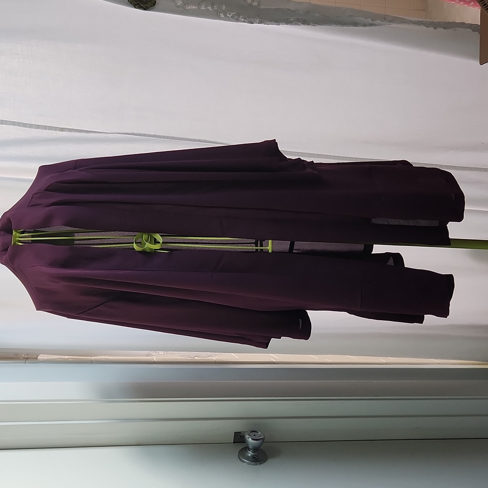 Lularoe womans cover up maroon Aurora size L